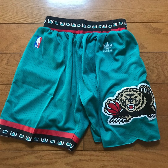 memphis grizzlies shorts vintage